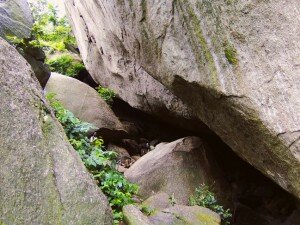 Entrance to Owa Cave, Idanre, Nigeria.©naijatreks